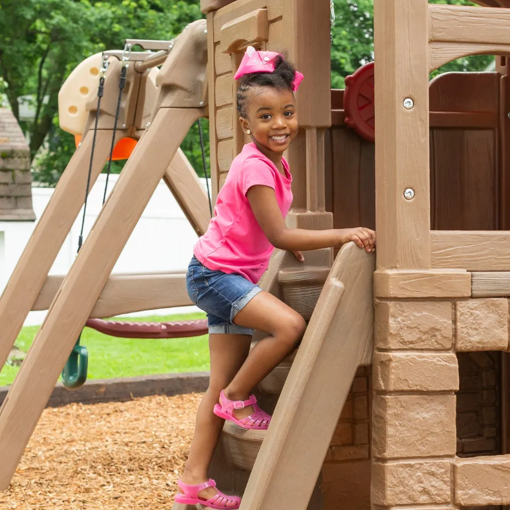 Step2 Naturally Playful Adventure Lodge Play Center With Glider