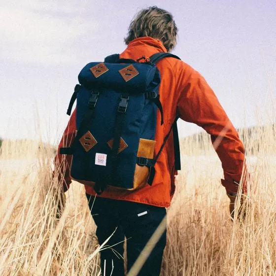 Topo Designs Klettersack - Navy/Leather